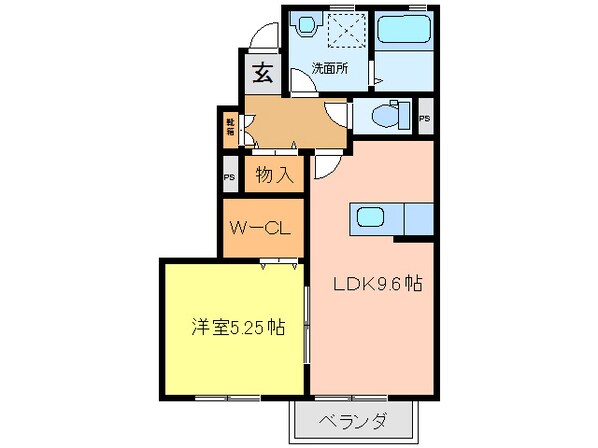 フロンティアの物件間取画像